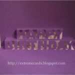 Happy Birthday Pop Up Karte Vorlage Inspiration Happy Birthday Pop Up Card