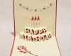 Happy Birthday Pop Up Karte Vorlage Wunderbar 3d &quot;happy Birthday&quot; Handmade Creative Kirigami &amp; origami