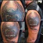 Harley Davidson Tattoo Vorlagen Wunderbar 34 Best Biker Tattoos Images On Pinterest