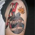 Harley Quinn Tattoo Vorlage Angenehm Y Harley Quinn Tattoos