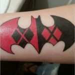Harley Quinn Tattoo Vorlage Luxus Bat Quinn Symbol Harley Quinn Pinterest