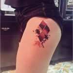 Harley Quinn Tattoo Vorlage Neu Harley Quinn Tattoo Suicide Squad Body Art
