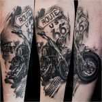 Harley Tattoos Vorlagen Angenehm Route 66 Tattoos Pinterest
