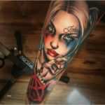 Harley Tattoos Vorlagen Großartig Harley Quinn Tattoos Pinterest