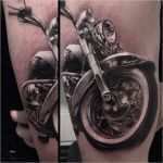 Harley Tattoos Vorlagen Schönste Awesome Motorcycle Tattoo by Leonardo Acosta