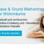 Haus Und Grund Vorlage Mietvertrag Neu Mietvertrag Für Wohnraum