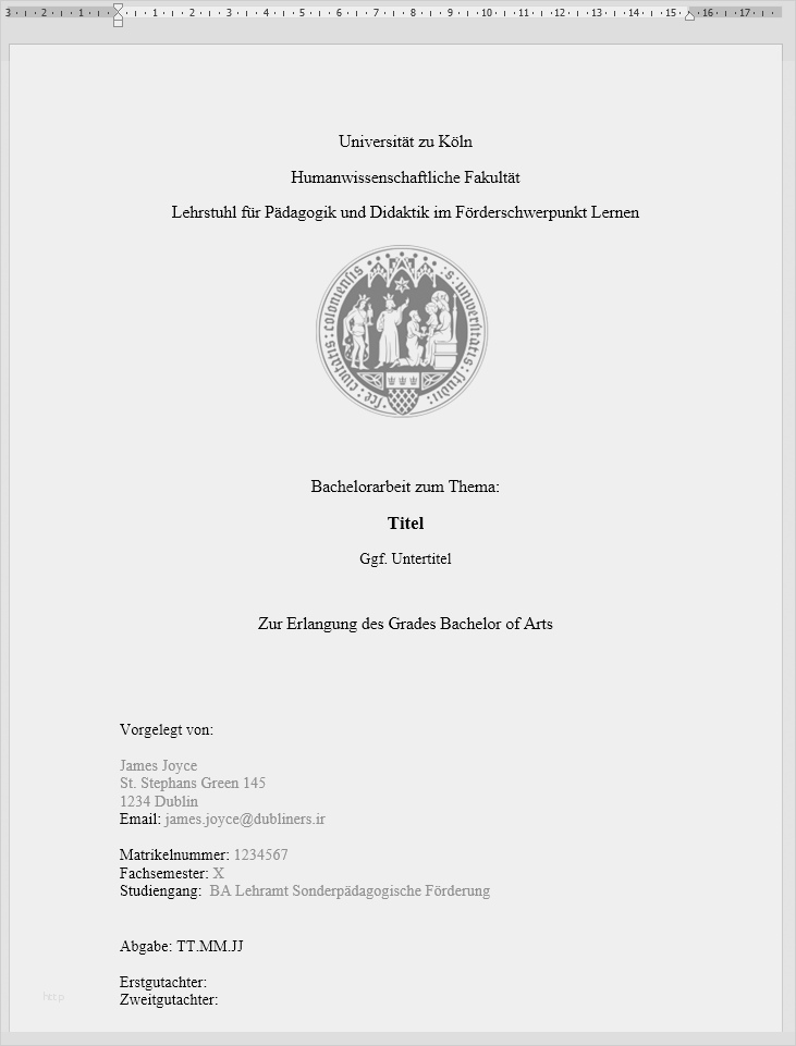 dissertation jura beispiel