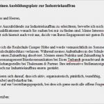 Hausarbeit Vorlage Realschule Großartig ist S Eine Gute Bewerbung Zur Ausbildung Einleitung