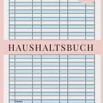 Haushaltsbuch Pdf Vorlage Beste 17 Einnahmen Ausgaben Vorlage Zum Ausdrucken