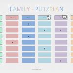 Haushaltsplan Mit Kindern Vorlage Einzigartig Putzplan Vorlage Kinder Haushalt Pinterest