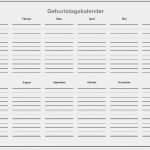 Hausnummer Vorlage Zum Ausdrucken Einzigartig Geburtstagskalender Excel Zum Ausdrucken