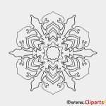Hausnummer Vorlage Zum Ausdrucken Neu Schneeflocke Muster Mandala Vorlage Zum Drucken Und Malen