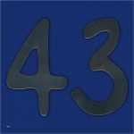 Hausnummer Vorlage Zum Ausdrucken Wunderbar Hausnummer 1 Einzelne Metall Zahl Aus Kupfer Massiv