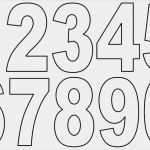 Hausnummern Vorlagen Beste Printable Bubble Number 1 Thru 10