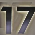 Hausnummern Vorlagen Einzigartig Led Hausnummer Aus Edelstahl