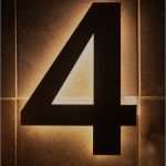 Hausnummern Vorlagen Wunderbar Led Hausnummer Aus Edelstahl