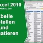 Hausverwaltung Excel Vorlage Kostenlos Großartig Excel Tabelle Erstellen Und formatieren Tutorial Von