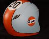 Helm Design Vorlagen Erstaunlich Custom Paint Helm Mit Airbrush Im Gulf Design In Hellbau