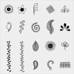 Henna Fuß Vorlage Inspiration Henna Tattoo Uralte Kunst Zur Temporären Hautverzierung