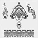 Henna Tattoo Vorlagen Männer Elegant Henna Tattoo Flower Template Mehndi