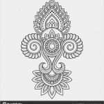 Henna Tattoo Vorlagen Männer Erstaunlich Henna Tattoo Blume Vorlage Im Indischen Stil Ethnische