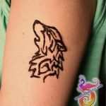 Henna Tattoo Vorlagen Männer Wunderbar Tribal Wolf Henna Design Great for Boys too