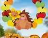 Herbstbasteln Mit Kindern Vorlagen Kostenlos Süß Herbstkranz Aus Papier