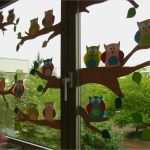 Herbstdeko Fenster Vorlagen Erstaunlich Frau Locke Der Alltag Hat Uns Wieder