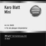 Herlitz Visitenkarten Vorlage Großartig Chronoplan Karo Blatt