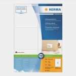 Herma Adressetiketten Vorlage Beste Herma Adressetiketten Premium A4 99 1mm X 93 1mm Weiß