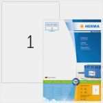 Herma Premium Etiketten Vorlage Neu Herma Etiketten Premium A4 Weiß 210x297 Mm Papier Matt