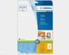 Herma Premium Etiketten Vorlage Wunderbar Herma Etiketten Premium 4360 600 Etiketten 25 Blatt Pro