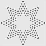 Herrnhuter Stern Vorlage Erstaunlich Herrnhuter Bastelstern Ab Blau Kunststoff Cm Von Sterne