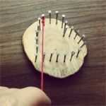 Herz Aus Holz Vorlage Cool Herz Bild Aus Holz Nägel Und Faden Basteln • Kreativ Blog