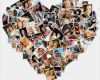 Herz Collage Vorlage Wunderbar Geburtstagsgeschenke Selber Machen Foto Collage Liebe Herz