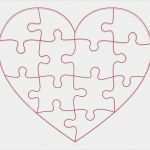 Herz Puzzle Vorlage Beste Herz Puzzle — Stockfoto © Ztk000