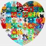 Herz Puzzle Vorlage Cool Hochzeitsbild Malen Kurzweiliges Hochzeitspiel & tolle