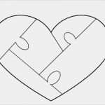 Herz Puzzle Vorlage Gut Heart Puzzle Template Free to Use 아동미술
