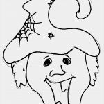 Hexe Basteln Vorlage Elegant Halloween Basteln Türhänger Hexe