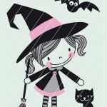 Hexe Basteln Vorlage Erstaunlich Plotterdatei Hexe Milly Vorlage & Anleitung