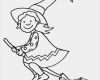 Hexe Basteln Vorlage Wunderbar Coloriage à Imprimer sorcière D Halloween Sur son Balai