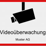 Hinweisschild Videoüberwachung Dsgvo Vorlage Einzigartig Videoüberwachung Hinweisschild Gratis Word
