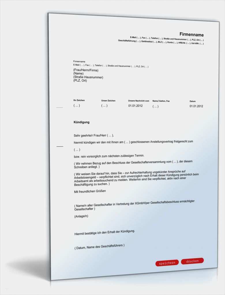 Hitstrom Kündigung Vorlage Wunderbar Fristgemäße Kündigung Geschäftsführer