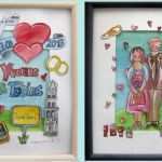 Hochzeit Bild Malen Gäste Vorlage Erstaunlich Geschenk Zur Geburt Taufe Einschulung Hochzeit & Mehr