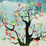 Hochzeit Bild Malen Gäste Vorlage Hübsch Hochzeitsbaum Mit Fingerabdruck Da Machen Alle Gäste