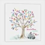 Hochzeit Leinwand Baum Vorlage Fabelhaft Fingerabdruck Baum Frühling ♥ Wedding Tree Als