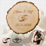 Hochzeit Motive Vorlagen Schön Baumscheibe Zur Hochzeit Personalisiert Individuell