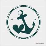 Hochzeit Symbole Vorlagen Best Of Motivstempel Rund Mit Rand Motiv Anker Herz