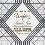 Hochzeitseinladung Photoshop Vorlage Angenehm Gatsby Hochzeit Einladung Vorlage Bearbeitbare Von Cupidcards