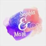 Hochzeitseinladung Photoshop Vorlage Erstaunlich Hochzeitseinladung Vorlage Mit Floralen Und Aquarellfarbe